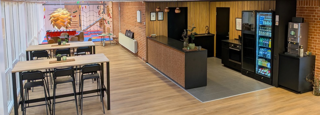 Café området i Lem Hallen